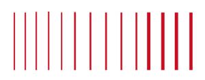 Stripes/red Dry Transfer