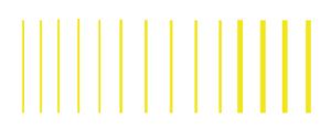Stripes/yellow Dry Transfer