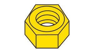 2-56 Hex Nuts/5pk