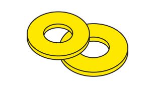 1-72 Washers/5pk
