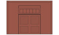 O DPM Street/Dock Level Wall Freight Door