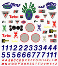 Dry Transfer/Sponsers & Numbers