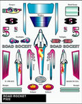 Stick on Decal/Road Rocket