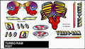 Stick on Decal/Turbo Ram