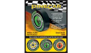 Green Snake Wheel Flare 4'' X 2 .5''