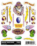 Stick-On Decal/Magic Machine