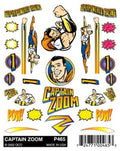 Stick-On Decal/Captain Zoom