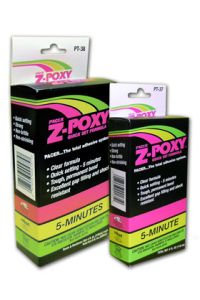 Z-Poxy Quick-Shot/5 Min. 1oz/12bx
